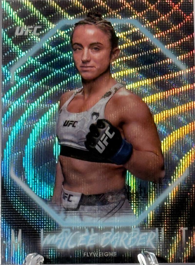 Maycee Barber 2025 Topps Midnight UFC Base #42 Zodiac
