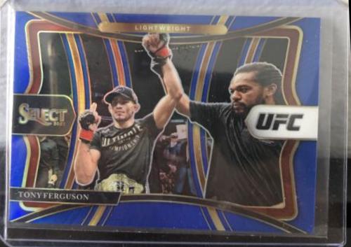 Tony Ferguson 2021 Panini Select UFC Premier Level #110 Blue