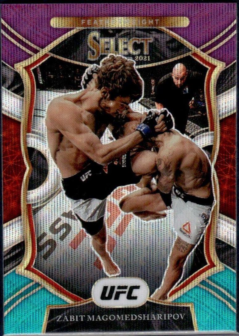 Zabit Magomedsharipov 2021 Panini Select UFC Concourse #83 Tri Color