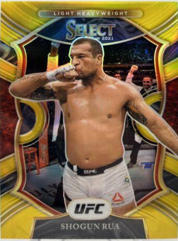 Mauricio Rua 2021 Panini Select UFC Concourse #41 Gold