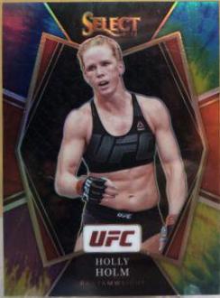 Holly Holm 2022 Panini Select UFC Mezzanine #321 Silver