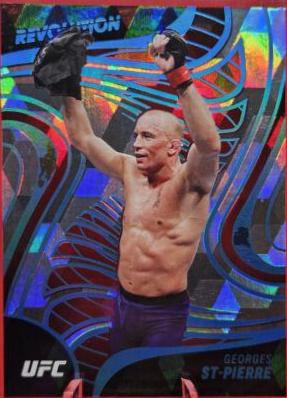 Georges St-Pierre 2023 Panini Chronicles UFC Revolution #22 Cubic