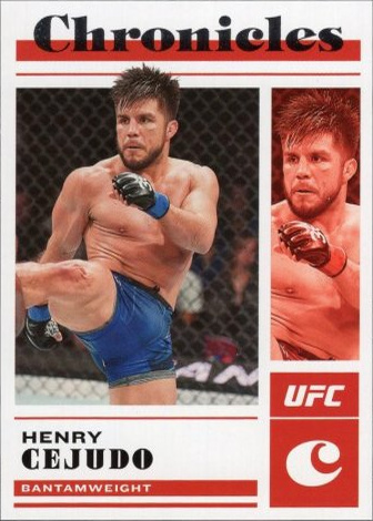 Henry Cejudo 2023 Panini Chronicles UFC Base Chronicles #1 Silver