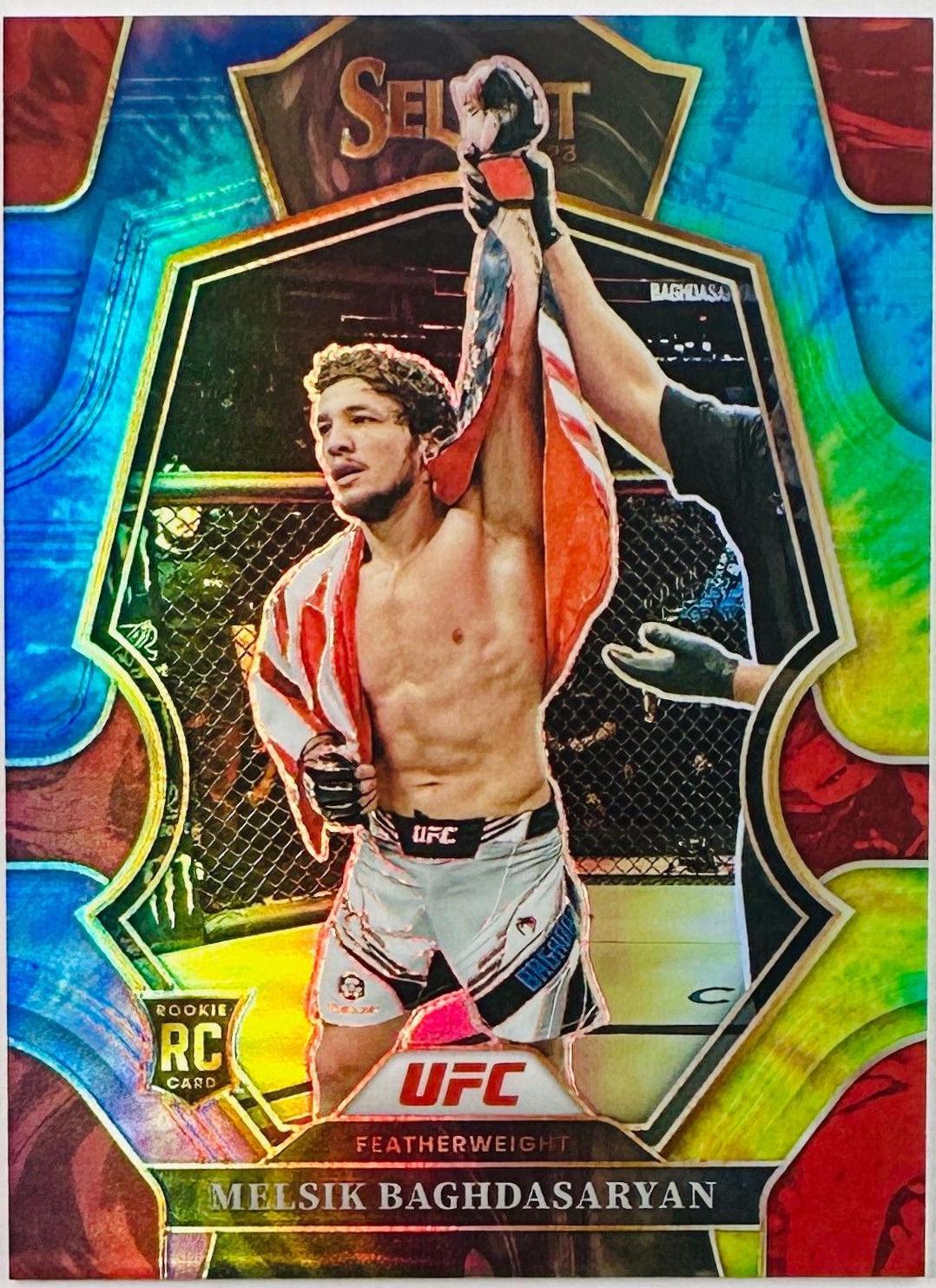 Melsik Baghdasaryan 2023 Panini Select UFC Premier Level #137 Tie Dye