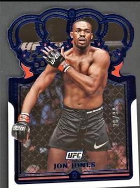 Jon Jones 2022 Panini Chronicles UFC Base Crown Royale #118 Blue