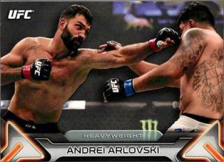 Andrei Arlovski 2016 Topps UFC Knockout Base #94 Gold