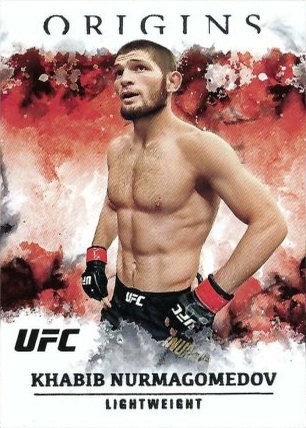 Khabib Nurmagomedov 2021 Panini Chronicles UFC Base Origins #40 Platinum