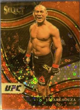 Ronaldo Souza 2021 Panini Select UFC Octagonside #253 Red Disco
