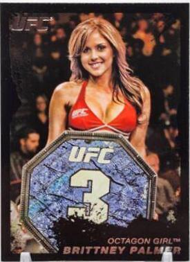 Brittney Palmer 2011 Topps UFC Moment of Truth Base #166 Onyx