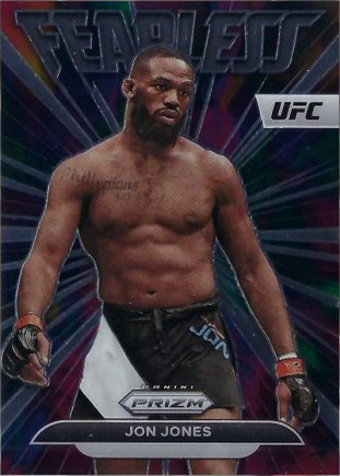 Jon Jones 2023 Panini Prizm UFC Fearless #29 Black