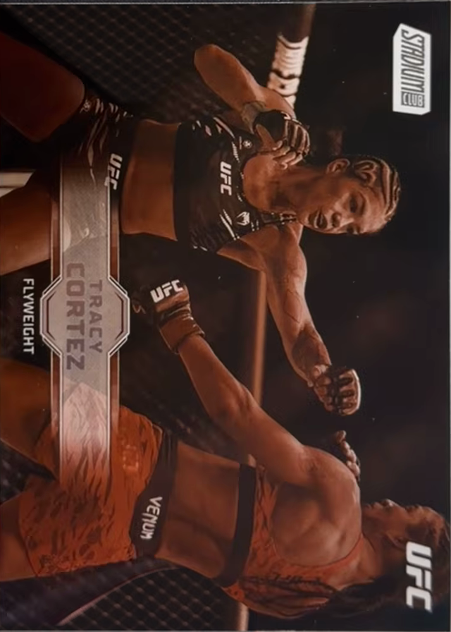 Tracy Cortez 2026 Topps Stadium Club UFC Base #38 Light Blue