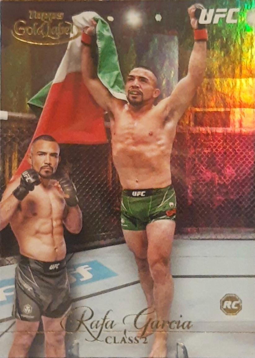 Rafa Garcia 2024 Topps Gold Label UFC Base Class II #28 Green