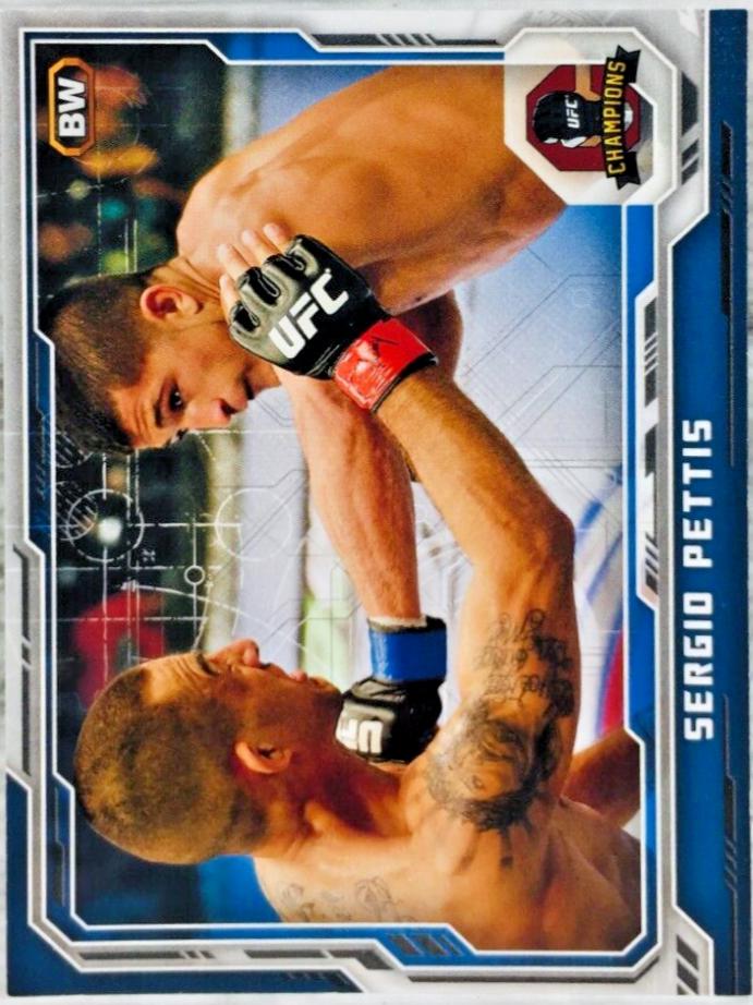 Sergio Pettis 2014 Topps UFC Champions Base #172 Blue