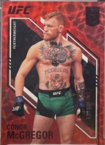Conor McGregor 2021 Panini Chronicles UFC Base Elite #155 Asia Red