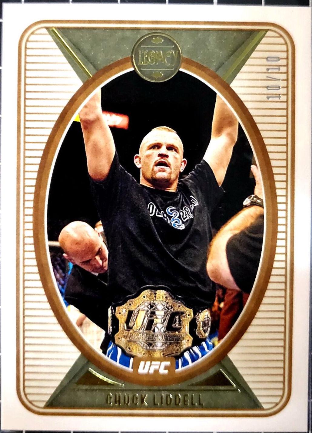 Chuck Liddell 2022 Panini Chronicles UFC Base Legacy #149 Gold