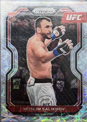 Muslim Salikhov 2021 Panini Prizm UFC Base #29 Premium