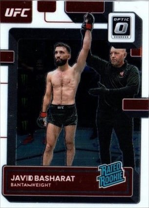 Javid Basharat 2023 Panini Donruss Optic UFC Base #126 Purple