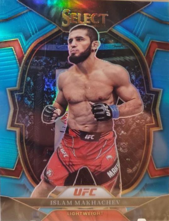 Islam Makhachev 2023 Panini Select UFC Concourse #94 Light Blue