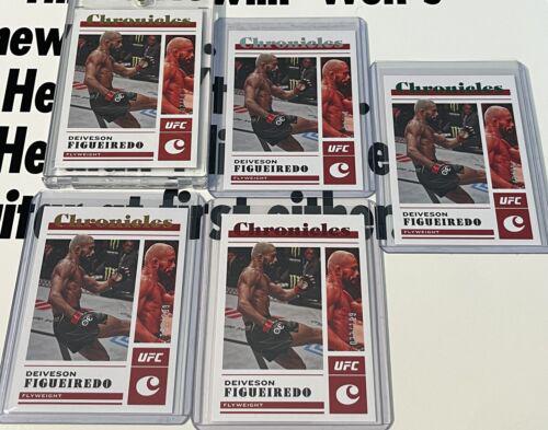 Deiveson Figueiredo 2023 Panini Chronicles UFC Base Chronicles #24 Gold