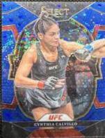 Cynthia Calvillo 2023 Panini Select UFC Concourse #22 Blue Disco