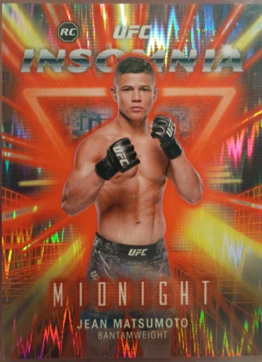 Jean Matsumoto 2025 Topps Midnight UFC Insomnia #IN-9 Dusk