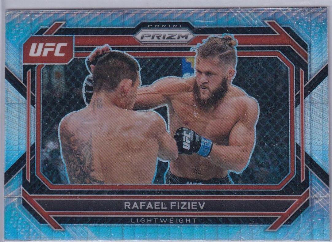 Rafael Fiziev 2023 Panini Prizm UFC Base #1 Hyper
