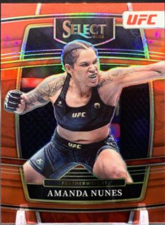 Amanda Nunes 2022 Panini Select UFC Concourse #97 Red