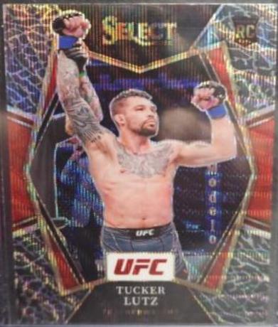 Tucker Lutz 2022 Panini Select UFC Premier Level #129 Elephant