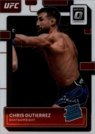 Chris Gutierrez 2023 Panini Donruss Optic UFC Base #132 Lucky Envelopes