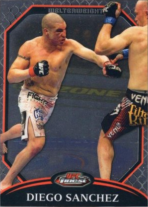 Diego Sanchez 2011 Topps Finest UFC Base #23 Octafractor