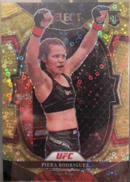 Piera Rodriguez 2023 Panini Select UFC Concourse #51 Gold Disco