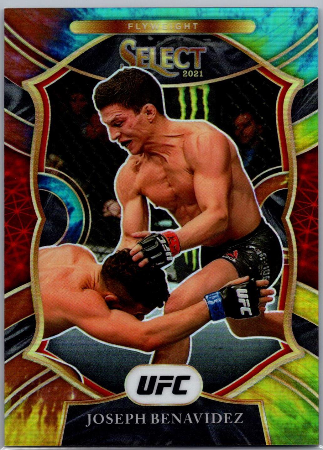 Joseph Benavidez 2021 Panini Select UFC Concourse #75 Tie Dye