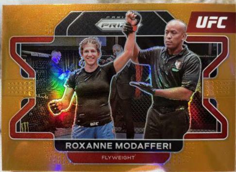 Roxanne Modafferi 2022 Panini Prizm UFC Base #40 Orange