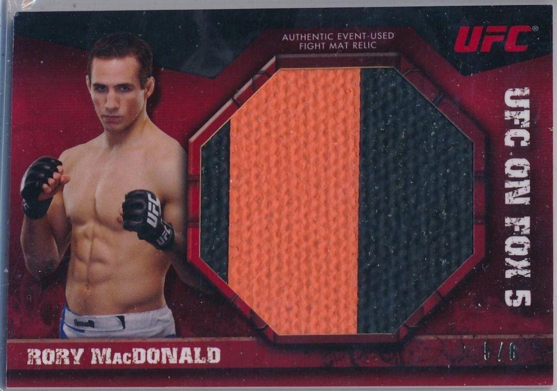 Rory MacDonald 2013 Topps UFC Knockout Base #91 Red
