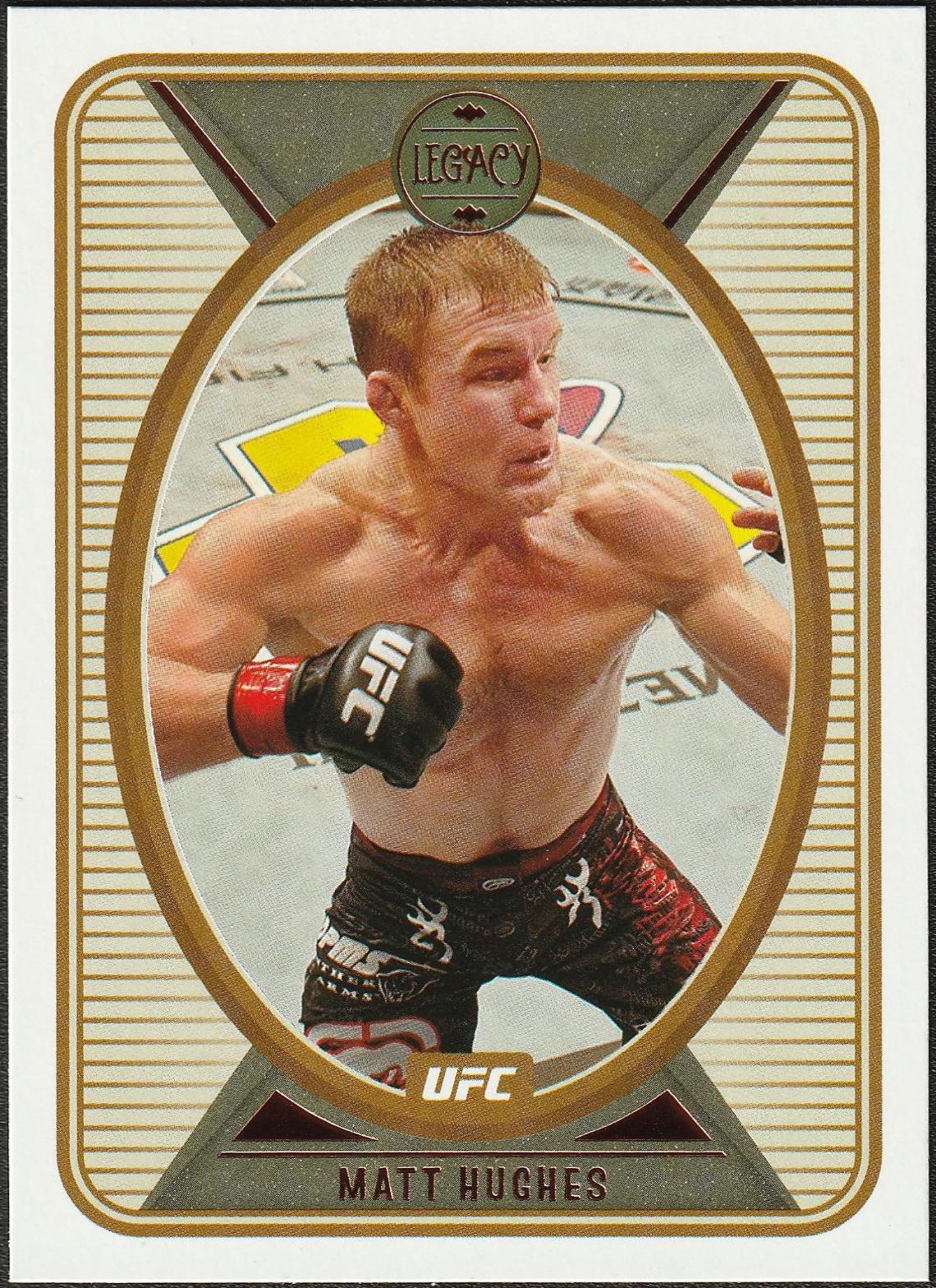 Matt Hughes 2022 Panini Chronicles UFC Base Legacy #148 Bronze