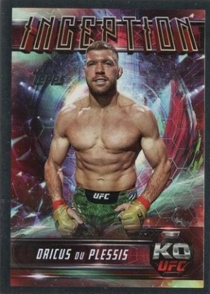 Dricus Du Plessis 2025 Topps Knockout UFC Inception #IN-72 Platinum
