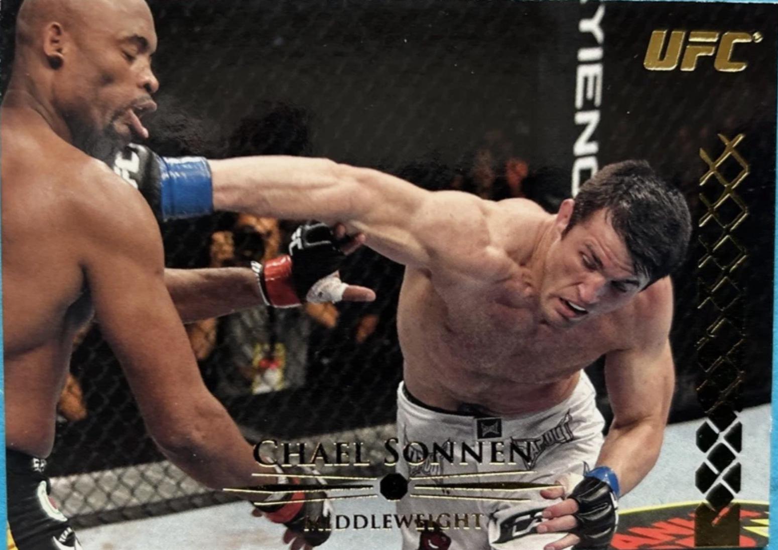 Chael Sonnen 2011 Topps UFC Title Shot Base #116 Gold
