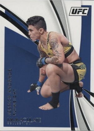Jessica Andrade 2021 Panini Immaculate UFC Base #92 Platinum