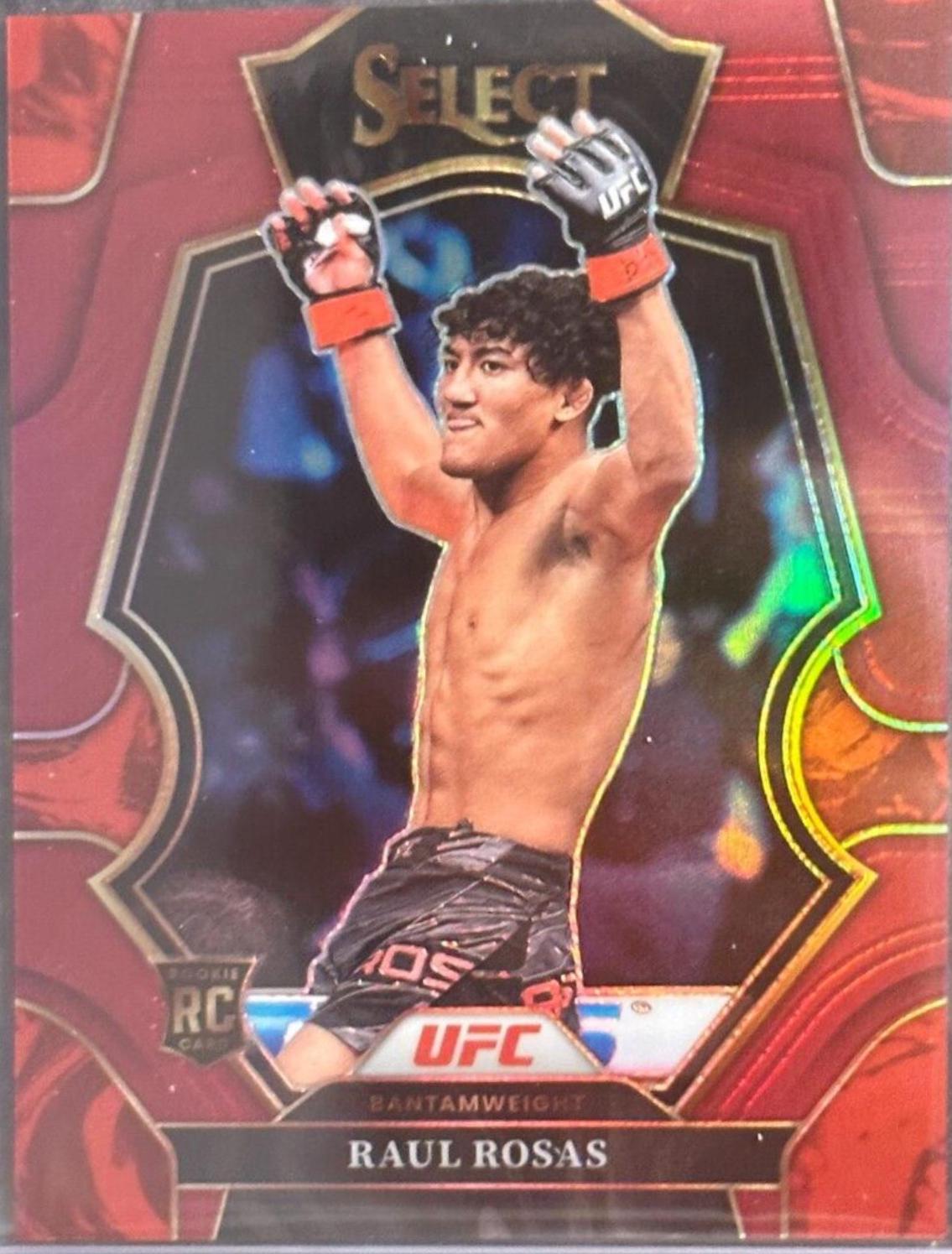 Raul Rosas 2023 Panini Select UFC Octagonside #275 Maroon