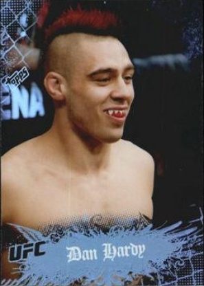 Dan Hardy 2010 Topps UFC Main Event Base #80 Red