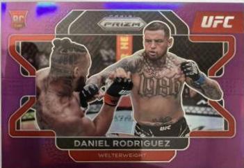 Daniel Rodriguez 2022 Panini Prizm UFC Base #89 Purple