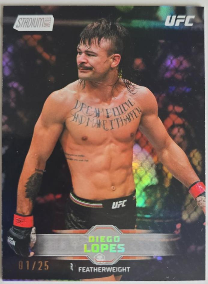 Diego Lopes 2026 Topps Stadium Club UFC Base #19 Members Only