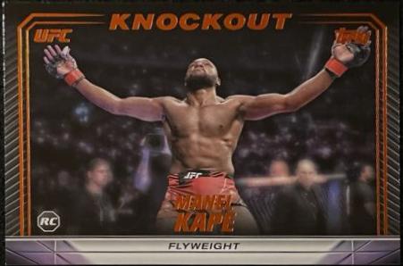 Manel Kape 2024 Topps Knockout UFC Base #32 Orange