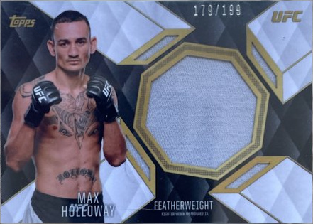 Max Holloway 2016 Topps UFC Top of the Class Top of the Class Relics #TCR-MH Red