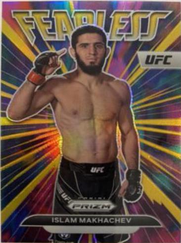 Islam Makhachev 2023 Panini Prizm UFC Fearless #23 Gold