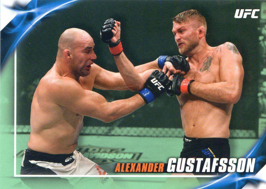 Alexander Gustafsson 2019 Topps UFC Knockout Base #70 Green