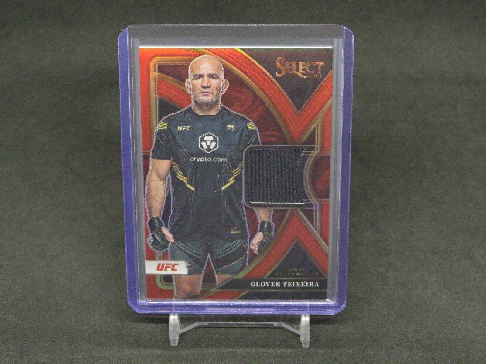 Glover Teixeira 2023 Panini Select UFC Octagonside #220 Red Disco