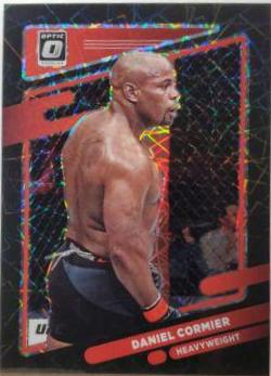 Daniel Cormier 2022 Panini Donruss Optic UFC Base #93 Black Velocity