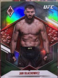 Jan Błachowicz 2022 Panini Chronicles UFC Base Phoenix #305 Green