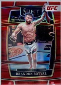 Brandon Royval 2022 Panini Select UFC Concourse #6 Red